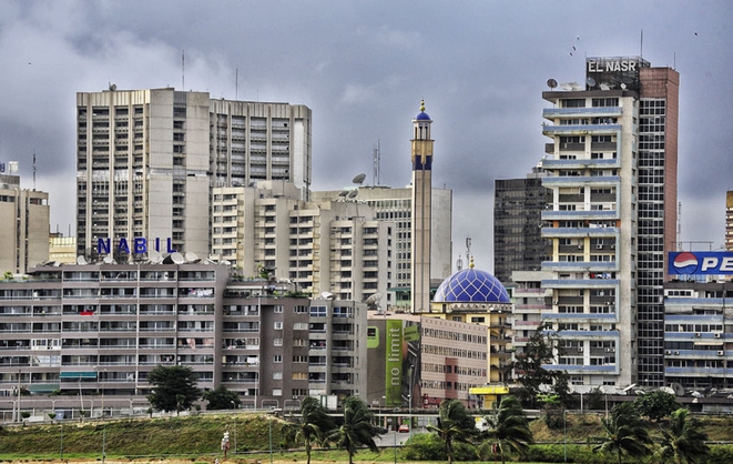 les 3 tours jumelles abidjan